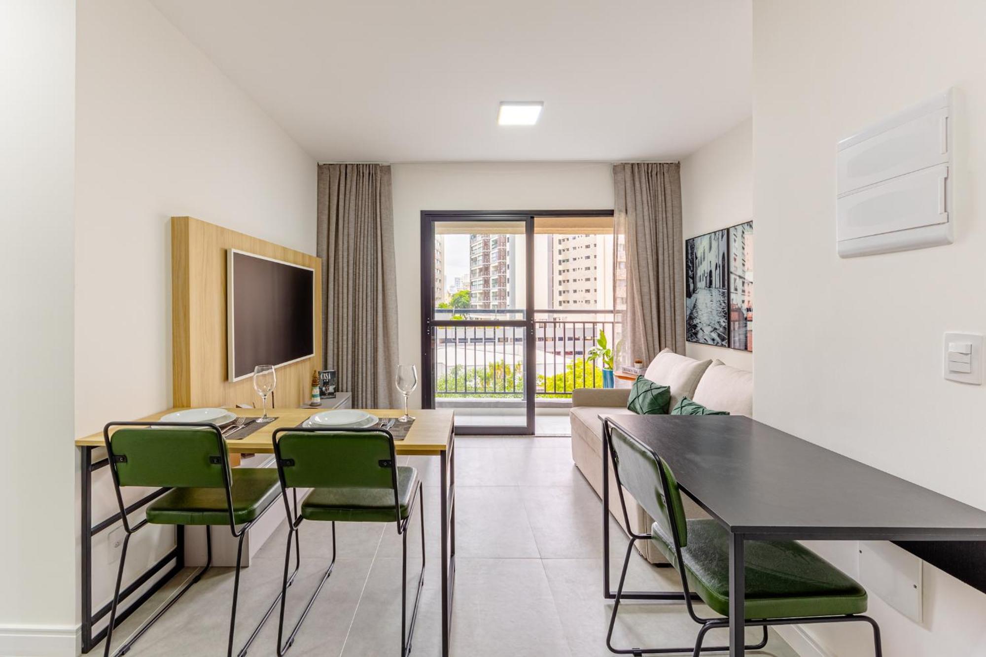 Apartamento Easy Star - Aconchegante Na Consolacao - En01i São Paulo